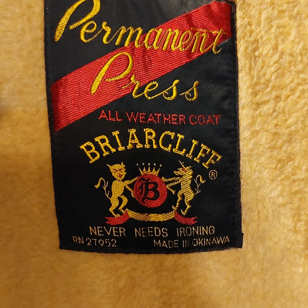 Vintage Dark Brown Trench Coat Size 40R - Picture 14 of 15